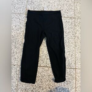 IVIVVA Classic Black Leggings for Kids, Size 12